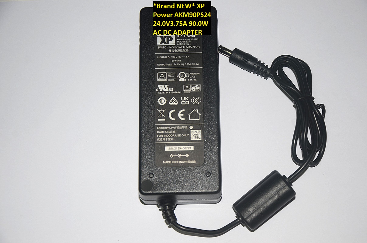 *Brand NEW* XP Power AKM90PS24 24.0V3.75A 90.0W AC DC ADAPTER - Click Image to Close